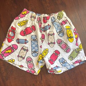 Pacsun kids Skateboard Print Shorts size 8